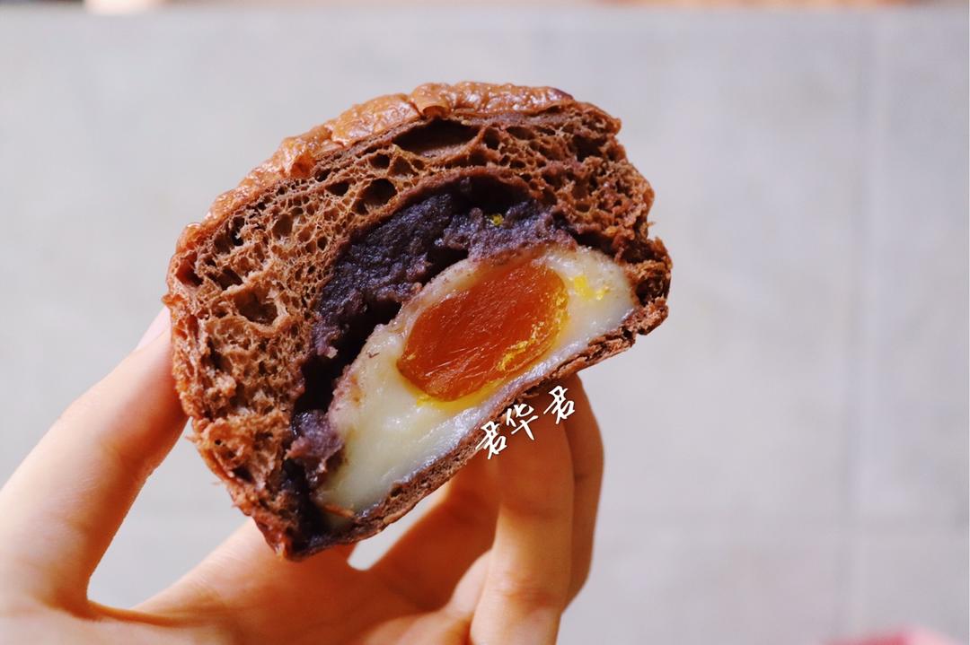 麻薯蛋黄软欧，咸蛋黄党不能错过！