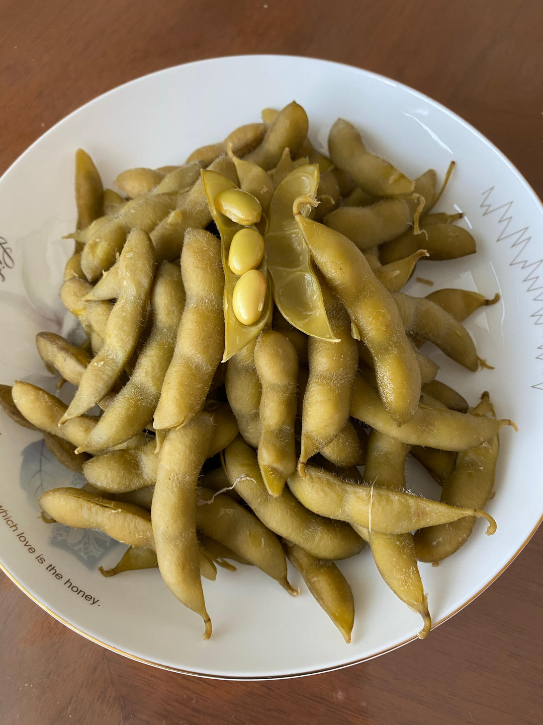 高压锅煮毛豆