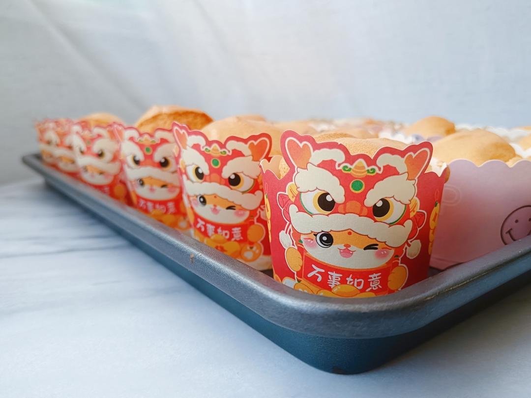 戚风纸杯蛋糕的做法