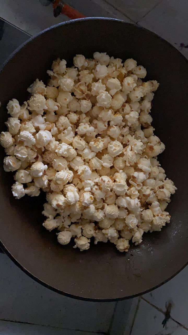 自制爆米花零失败