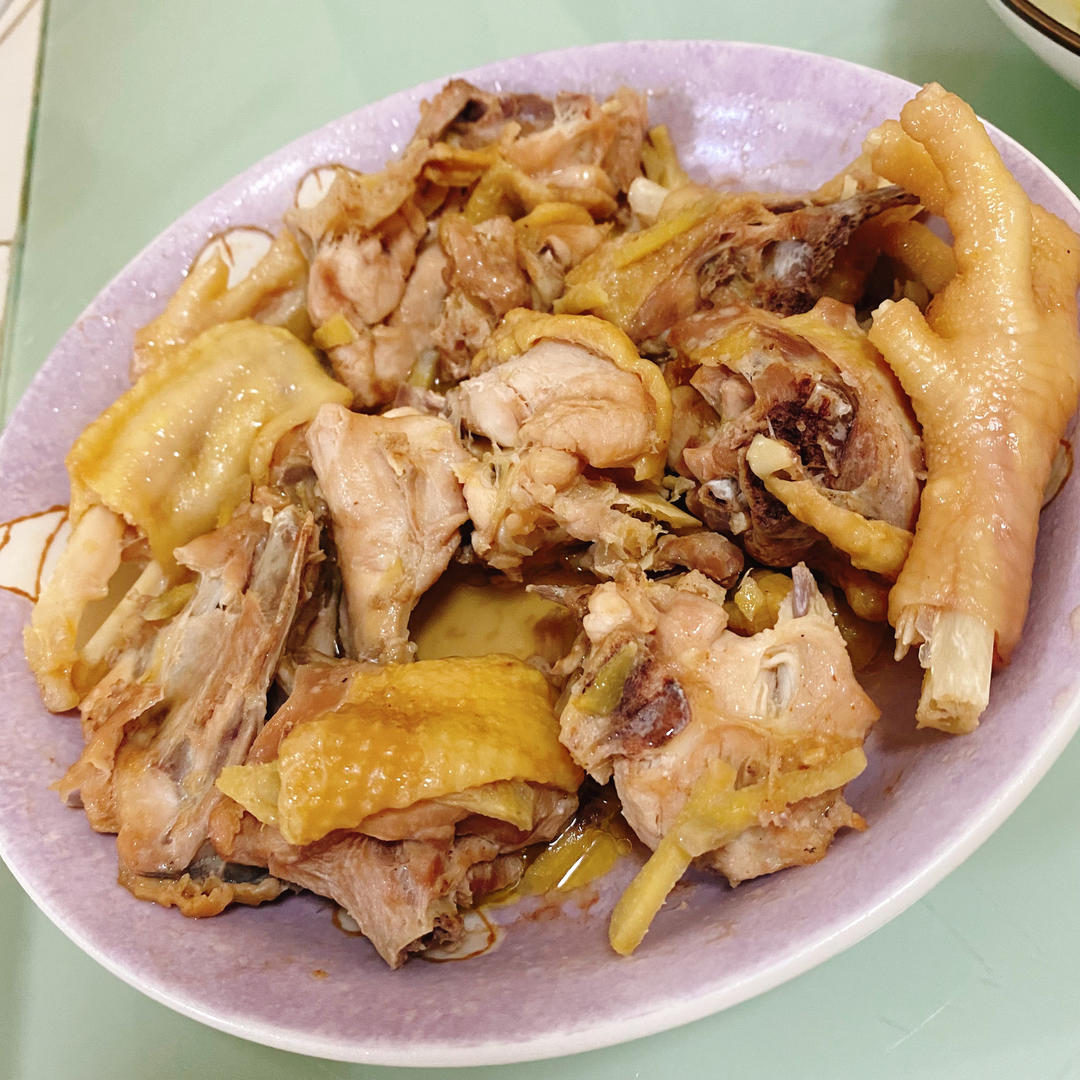 原汁原味蒸鸡（广东口味)