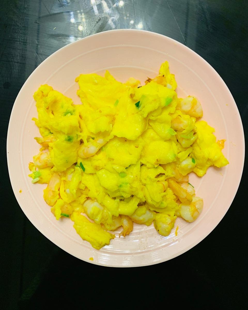 虾仁滑炒鸡蛋