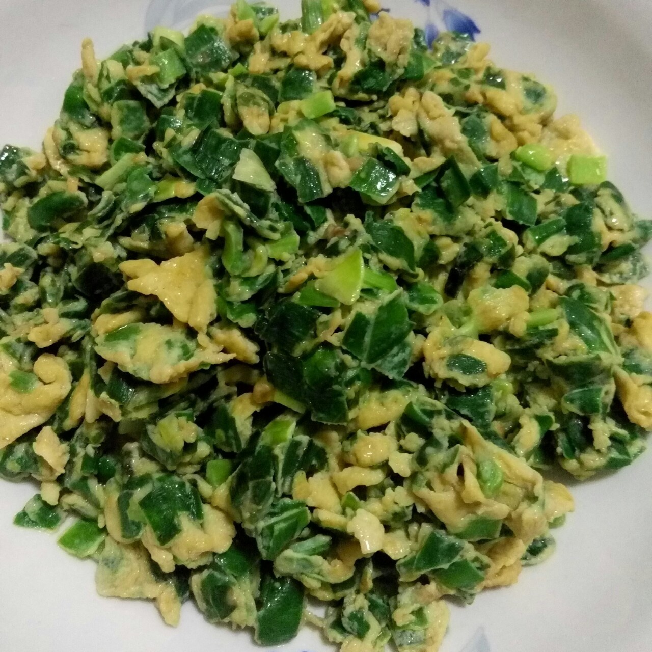 韭菜炒鸡蛋