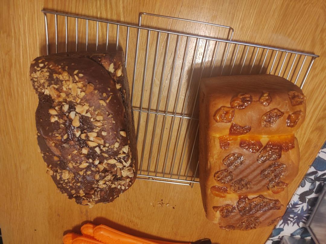 雪山巧克力吐司（巧克力奥利奥吐司面包）