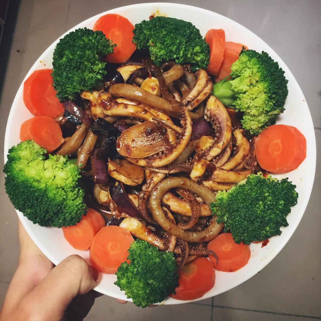 老干妈辣炒鱿鱼须