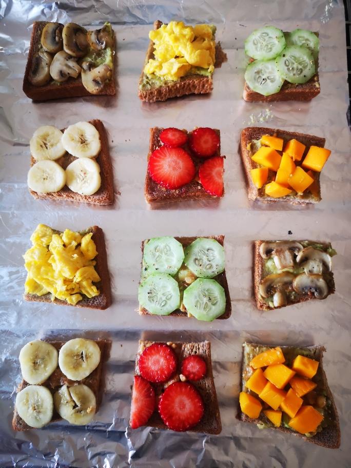 开放三明治的做法