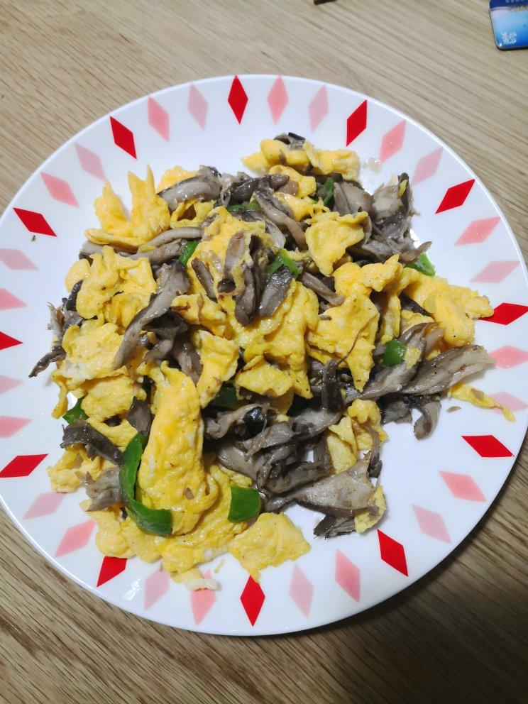 干煸平菇（有肉的味道）