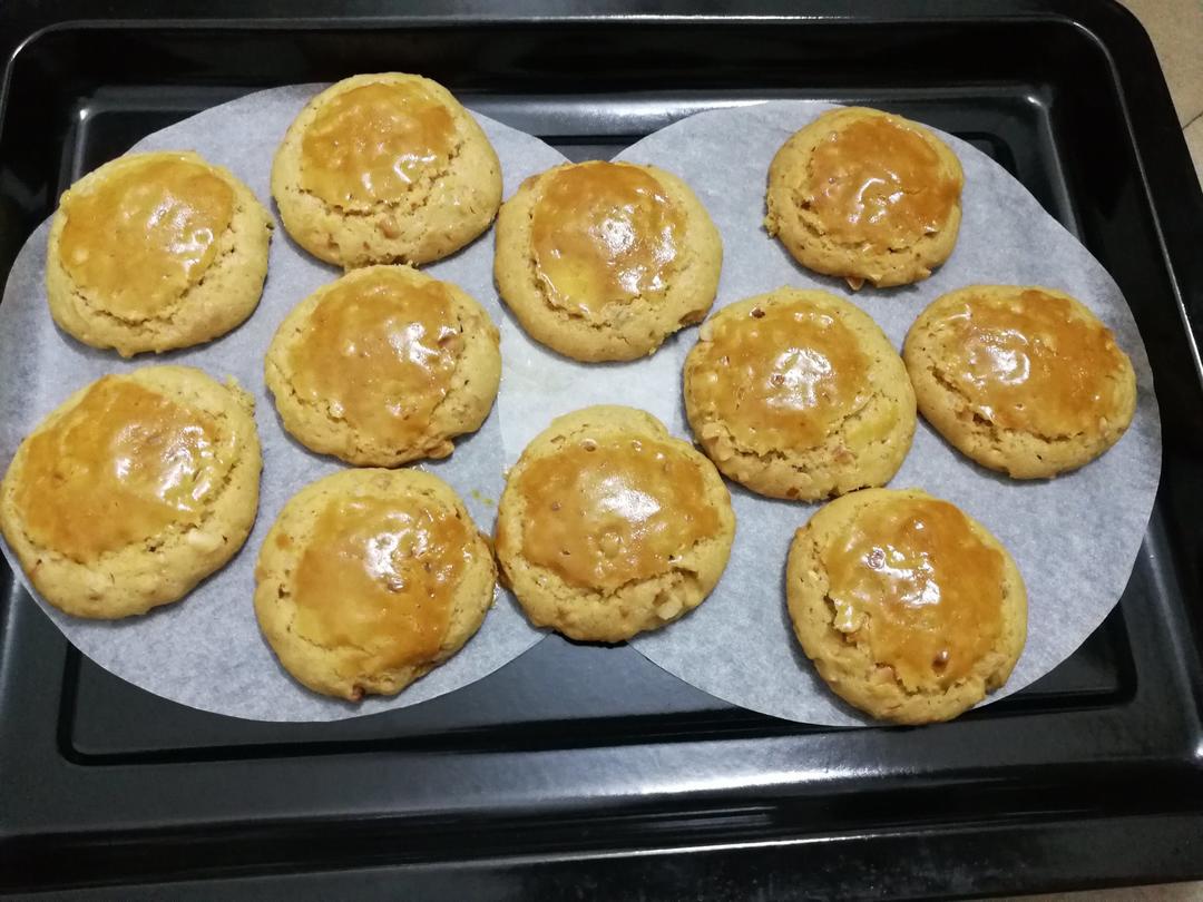 超级好吃的花生酥饼（橄榄油版）