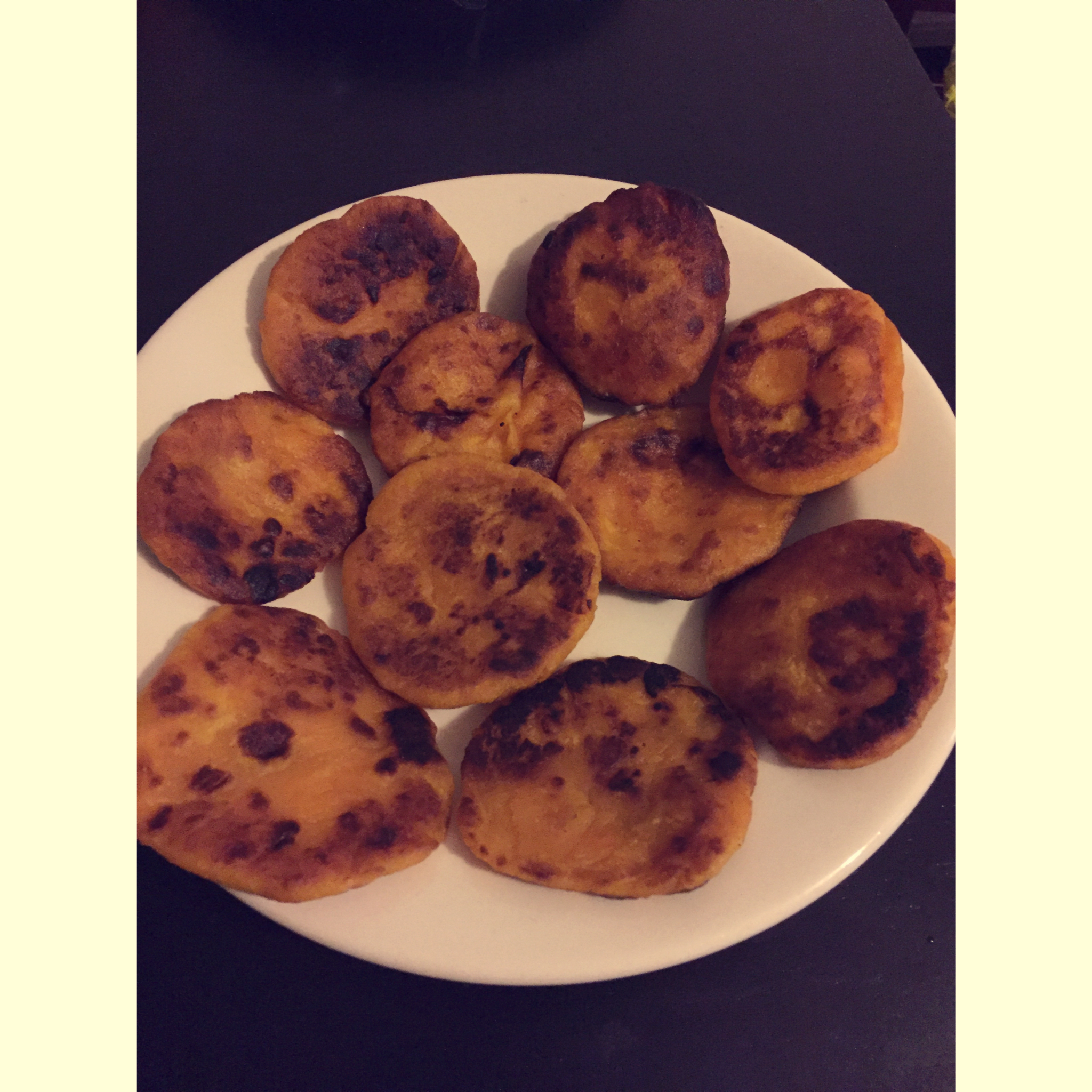 糯米红薯饼