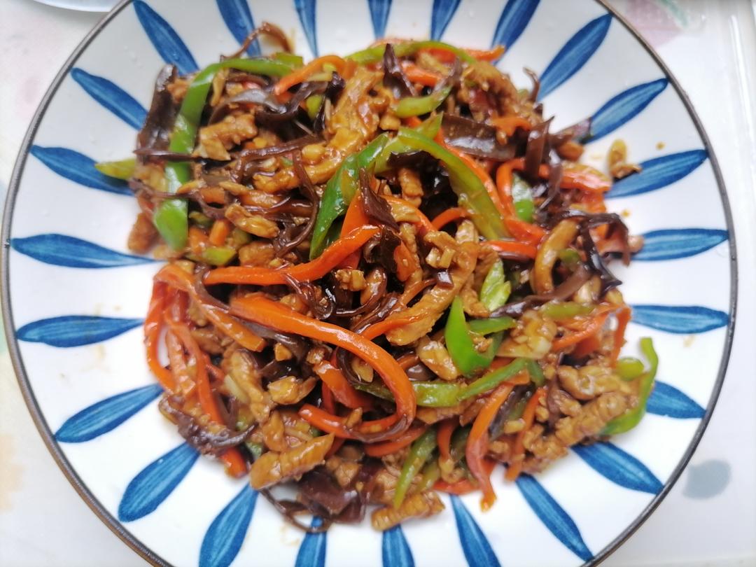 无敌下饭低脂鸡胸肉版鱼香肉丝