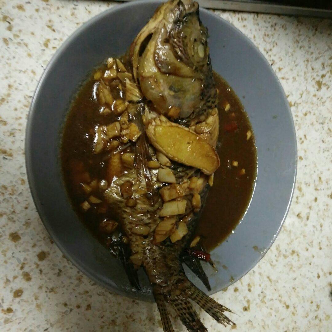 红烧罗非鱼