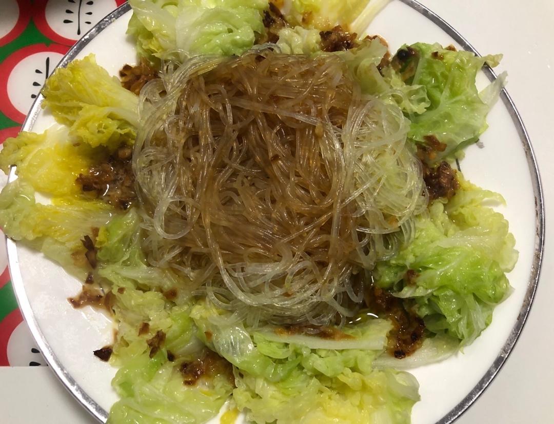 蒜蓉粉丝娃娃菜