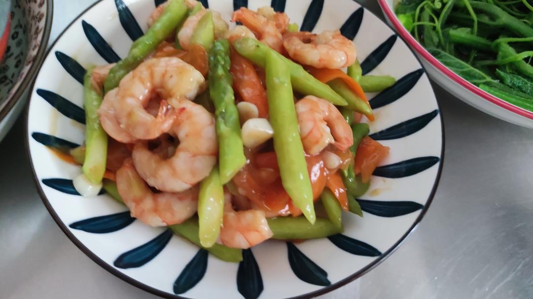 虾仁芦笋（清甜如初夏）