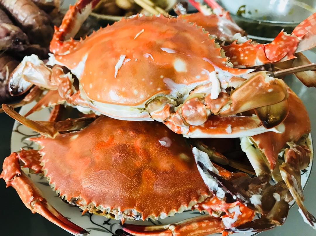 清蒸梭子蟹