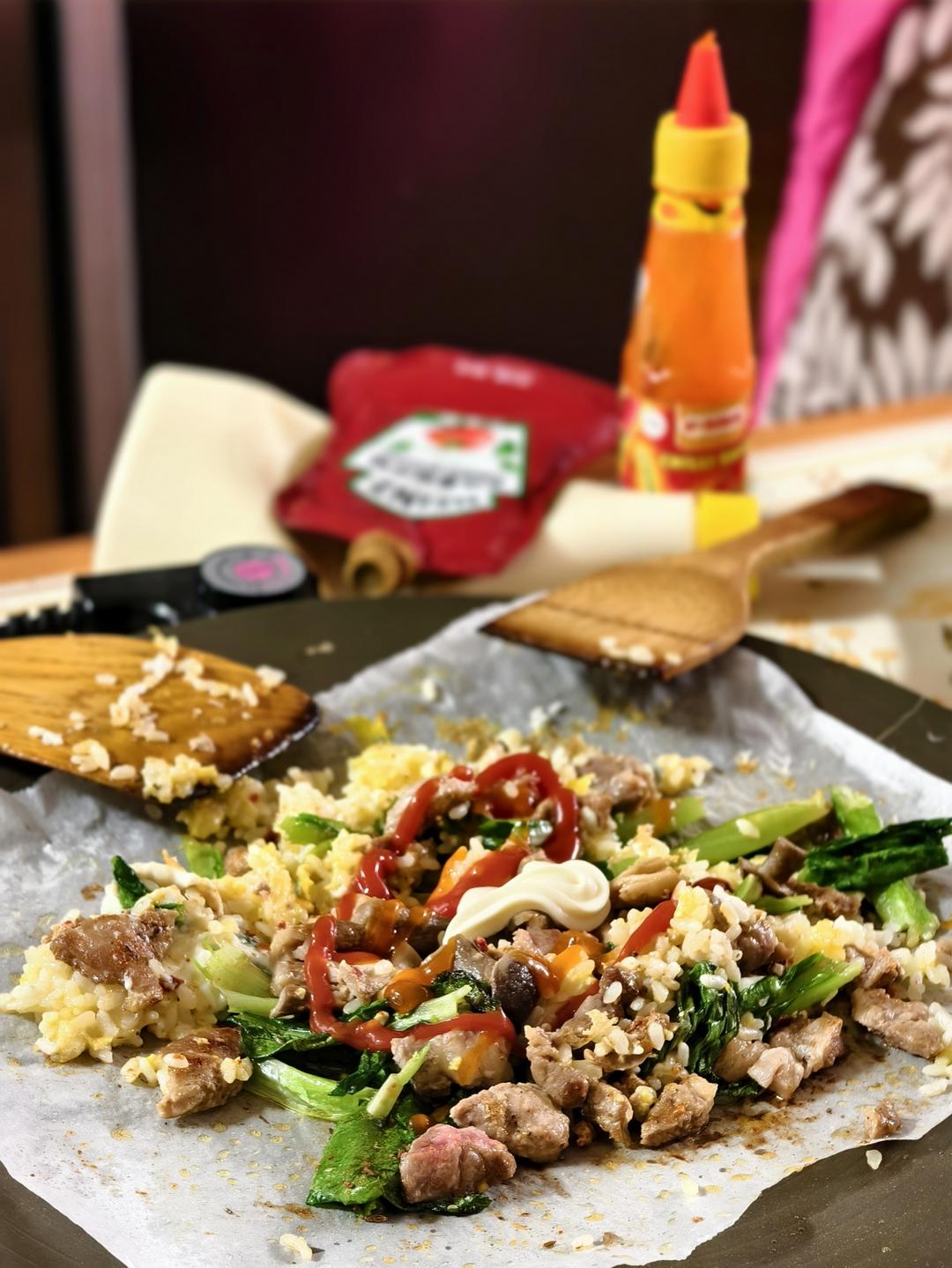 大宝上学啦！用早餐叫醒你😜