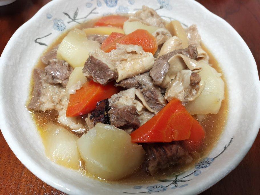 萝卜牛腩煲（高压锅版）