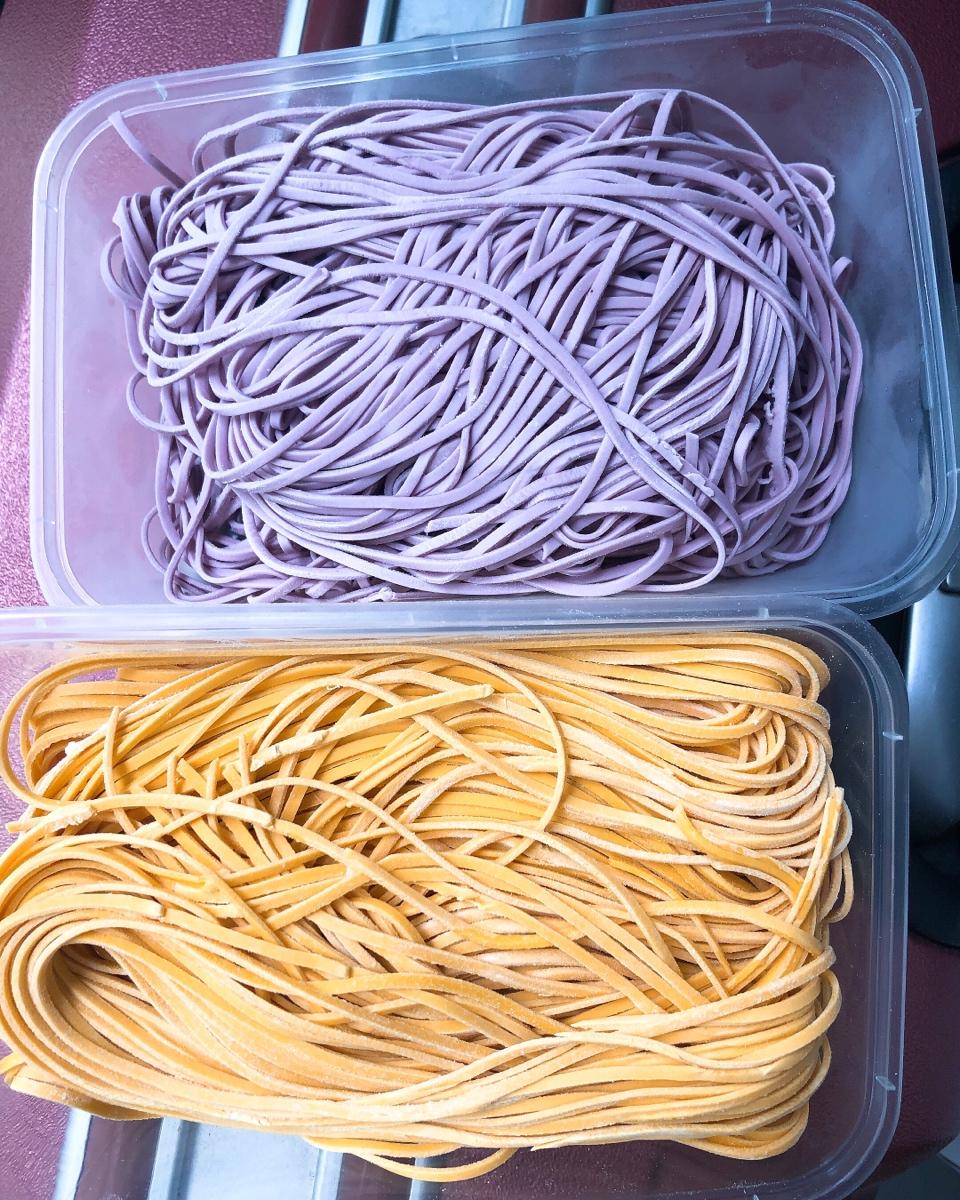 彩色面 有机面 蔬菜面 手工面 女侠森森