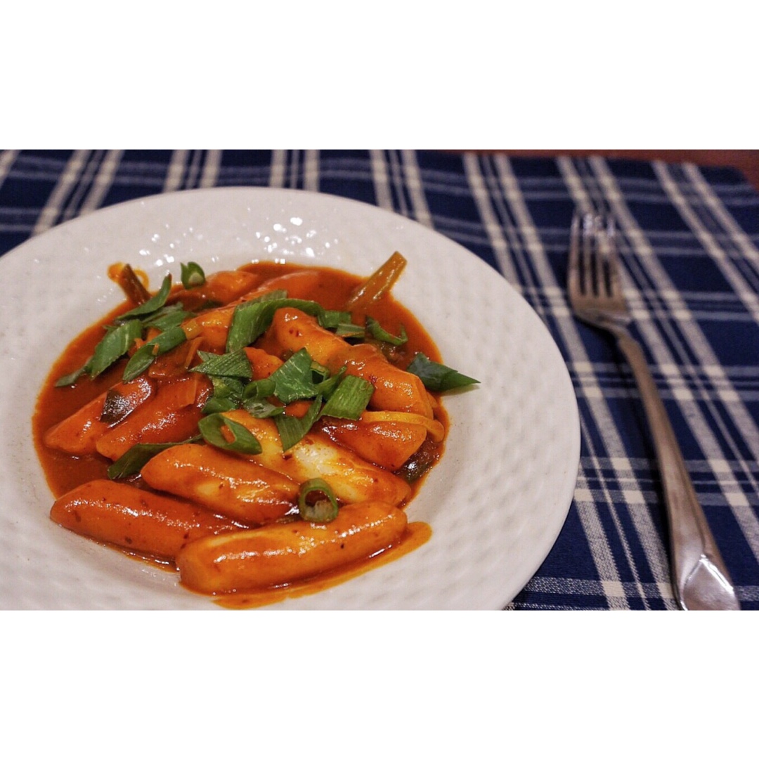 韩式辣炒年糕（or网红芝士套路之芝心年糕）