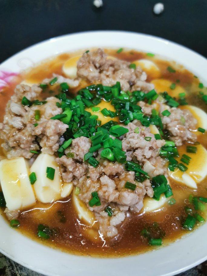 日本豆腐蒸肉蛋