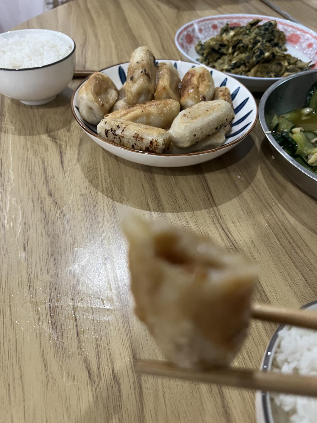 爆浆红糖糍粑