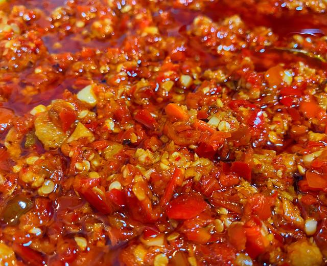 超下饭的鲜辣椒酱的做法