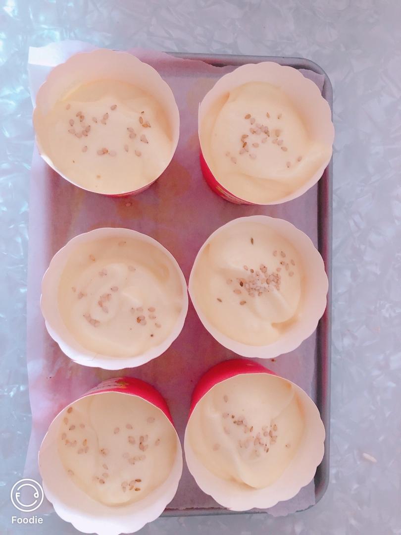 纸杯蛋糕 8寸戚风蛋糕的量