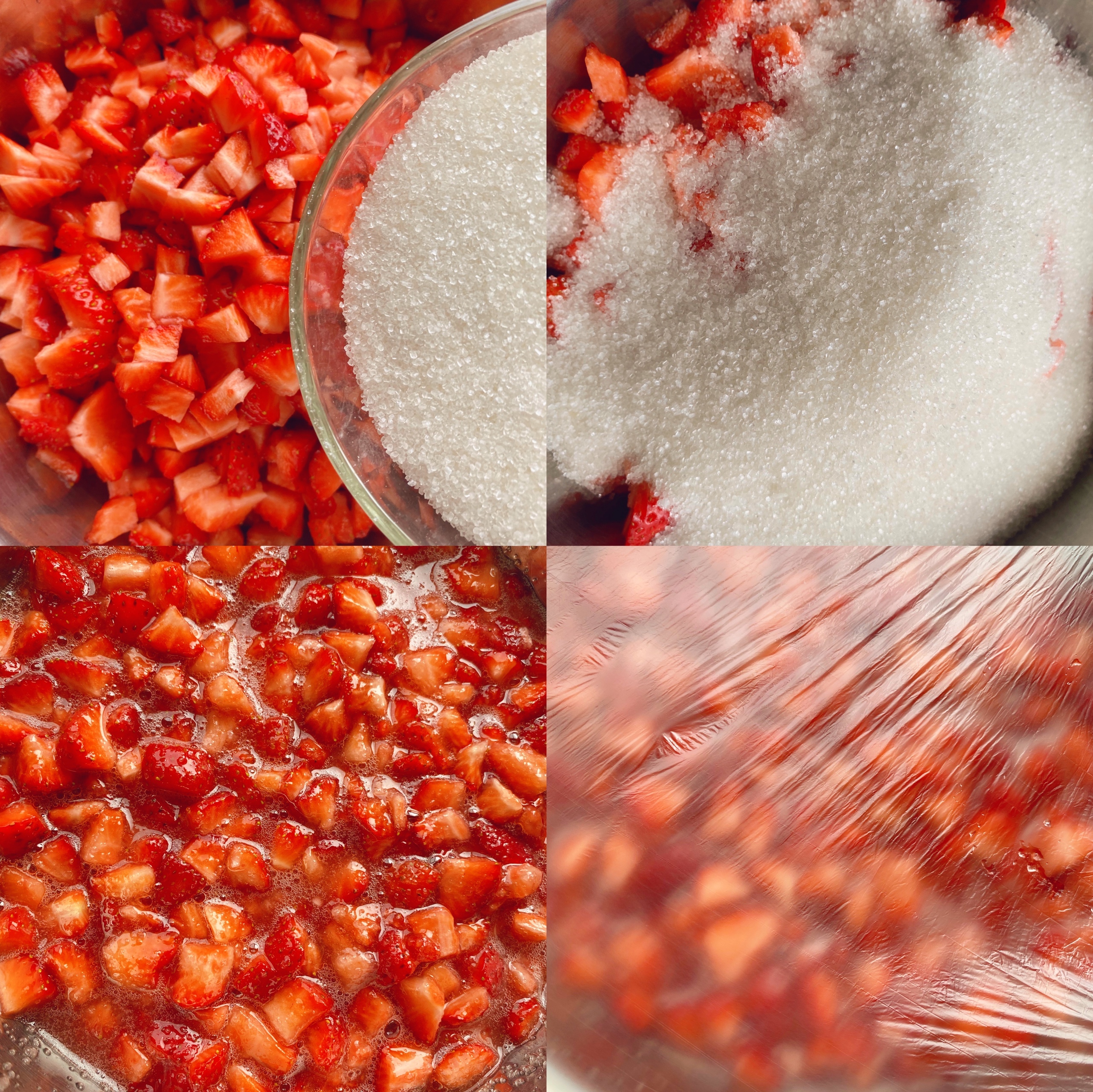 自制草莓酱🍓比超市卖的好吃又健康无添加，百搭还得是酱的做法 步骤3