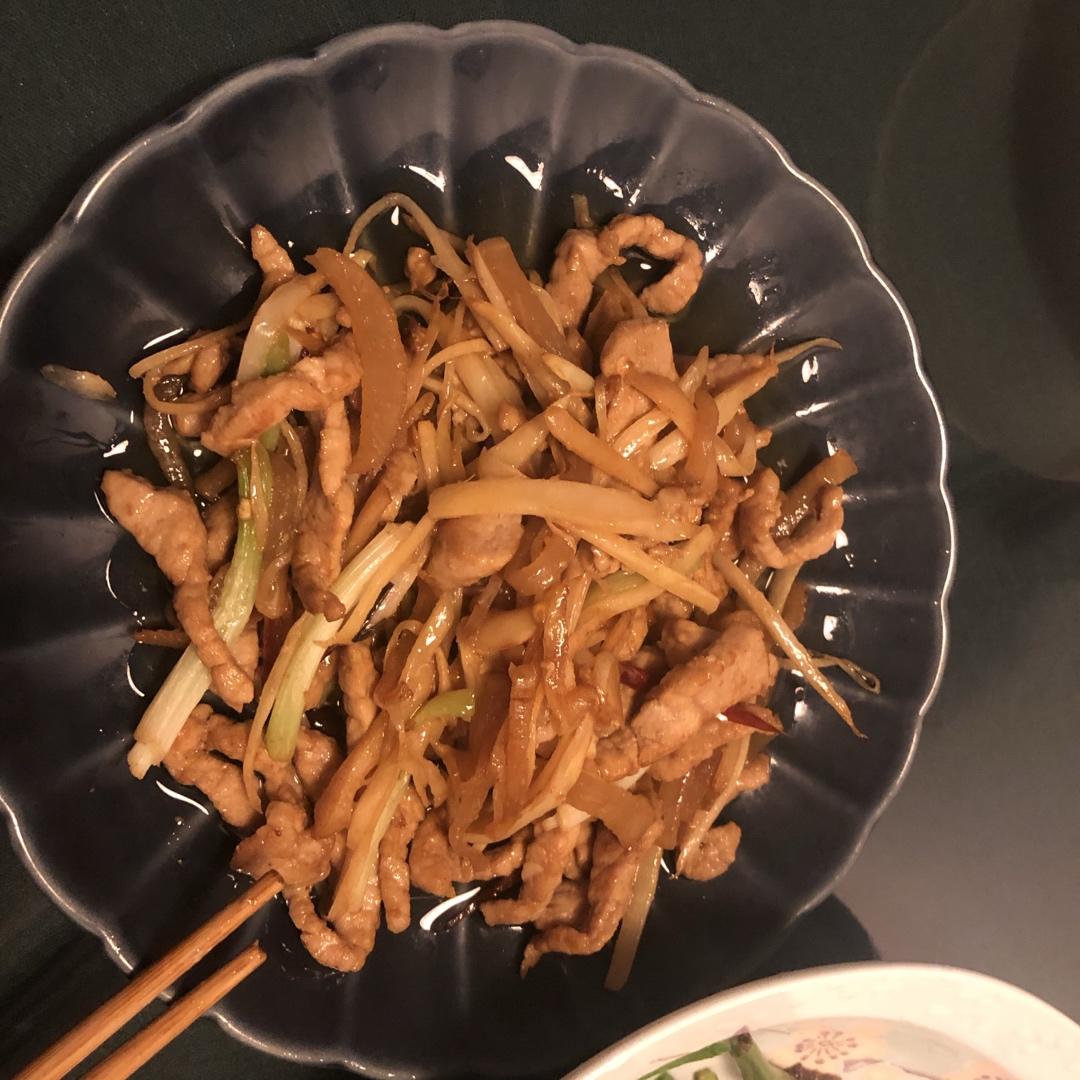 仔姜肉丝