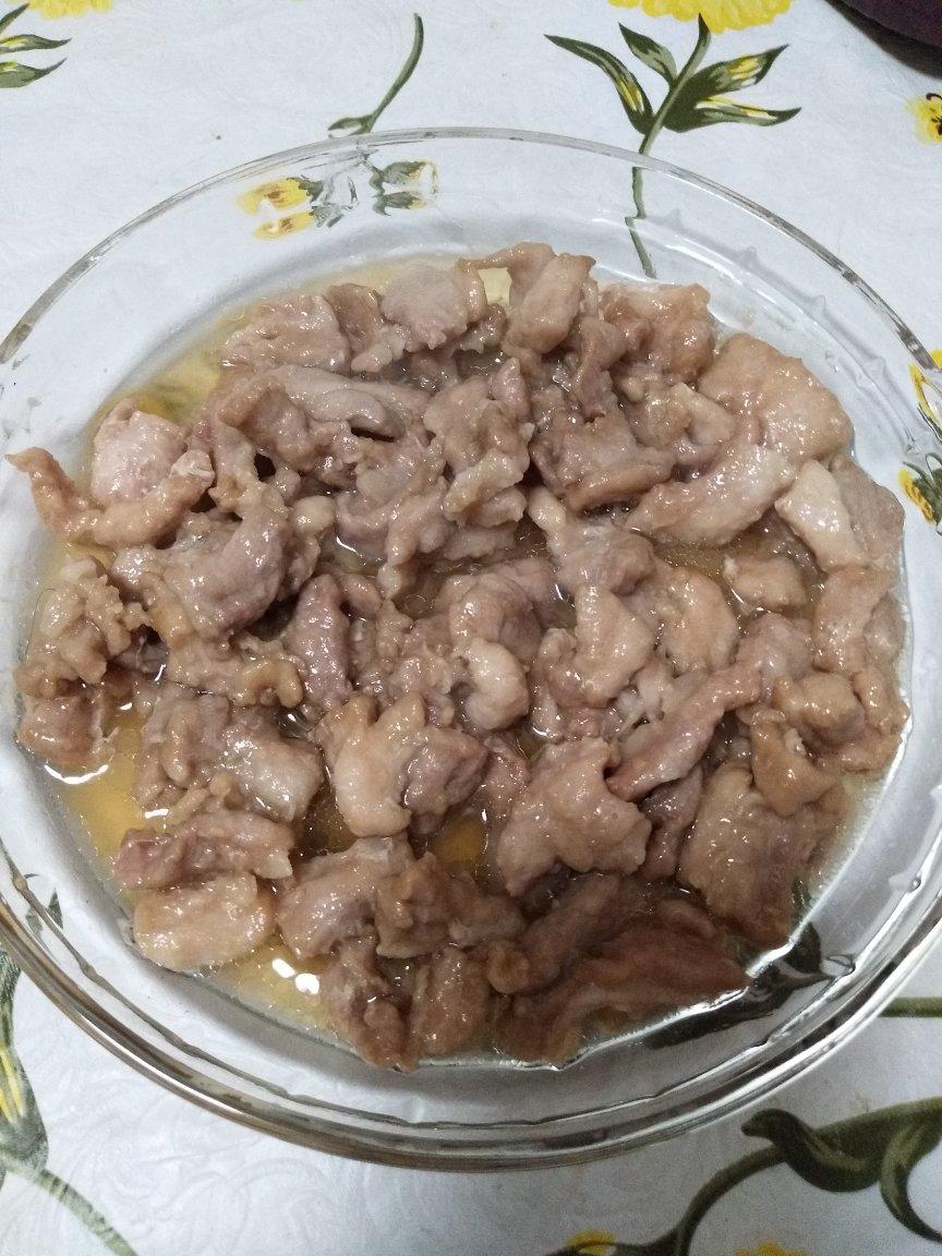 玖歌521做的蒸瘦肉