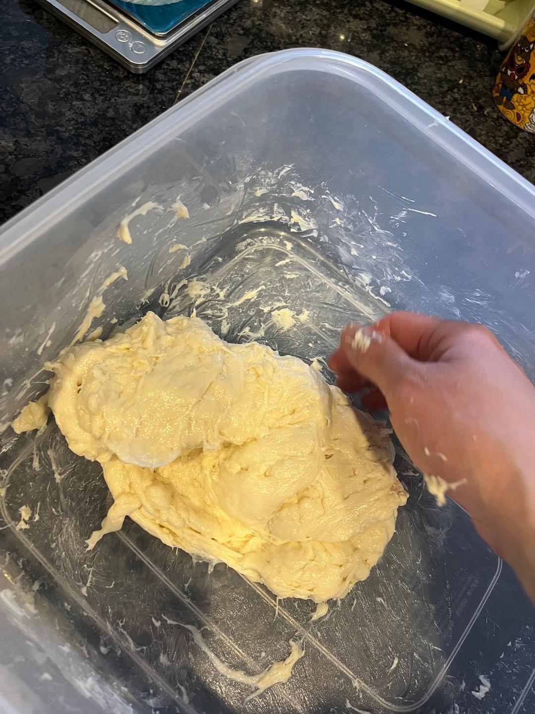 纯奶手撕吐司的做法 步骤1