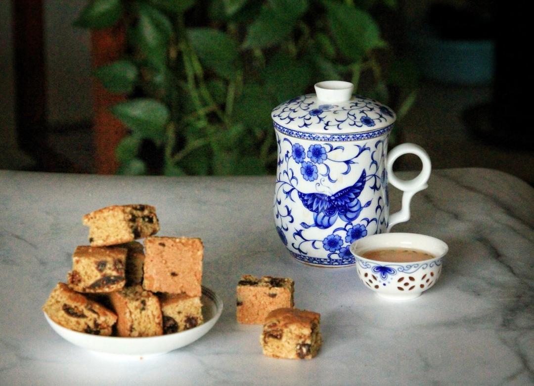 黑巧早餐燕麦糕丨健康·零食