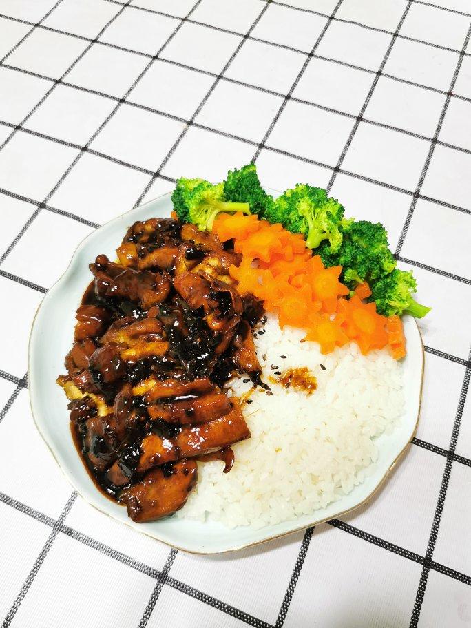 照烧鸡腿饭