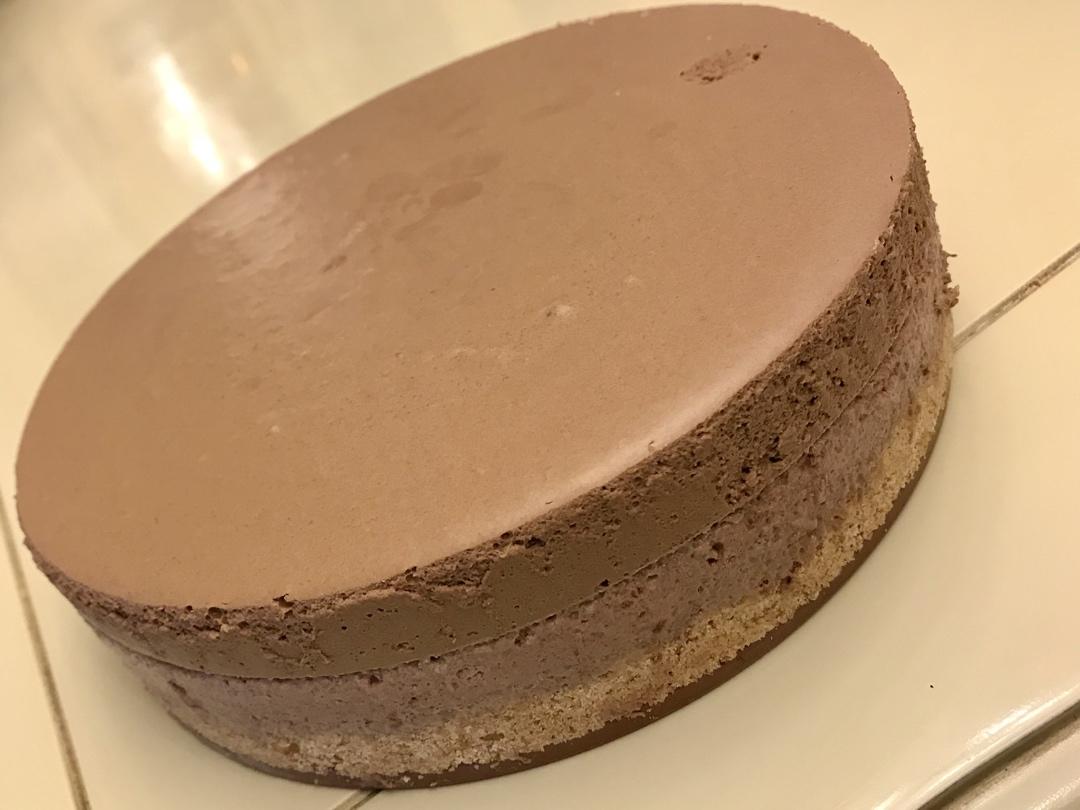 低碳水咖啡巧克力奶油蛋糕