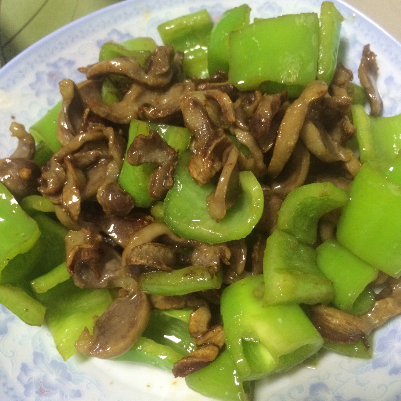 青椒炒鸡胗