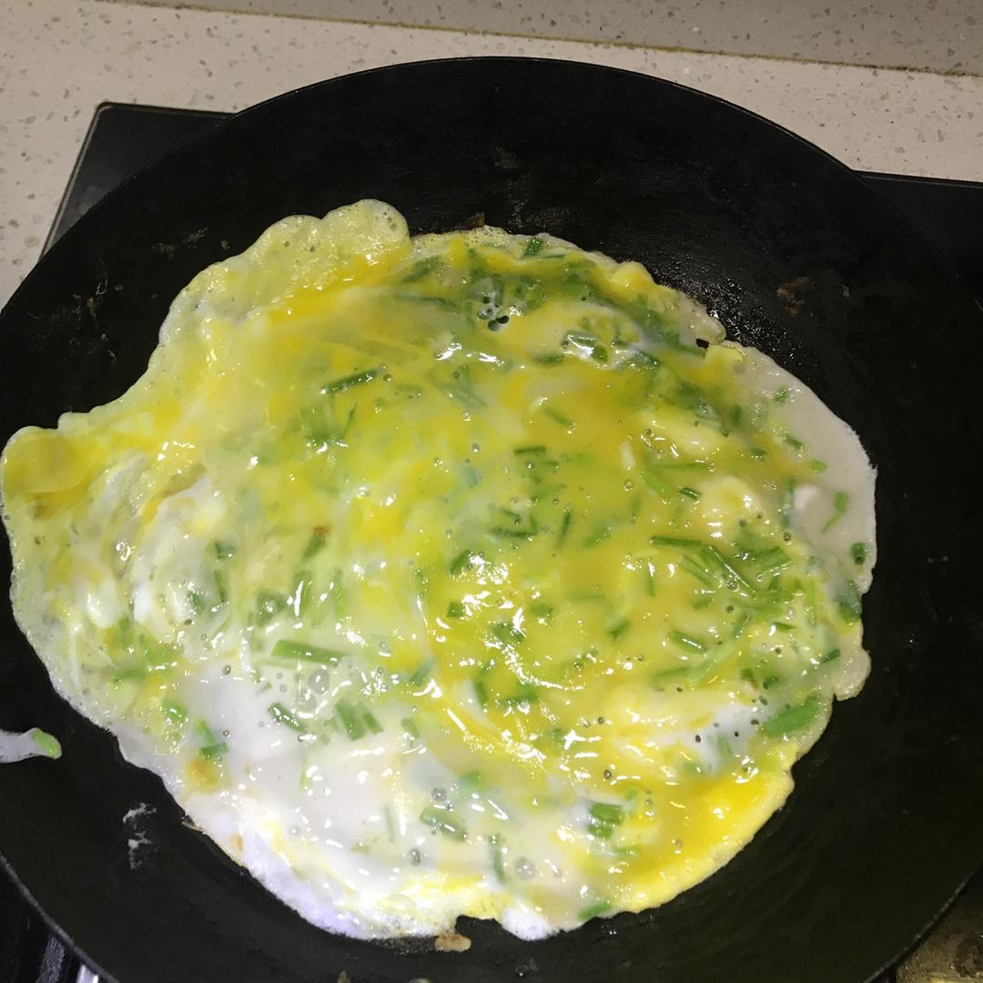 鸡蛋葱花饼