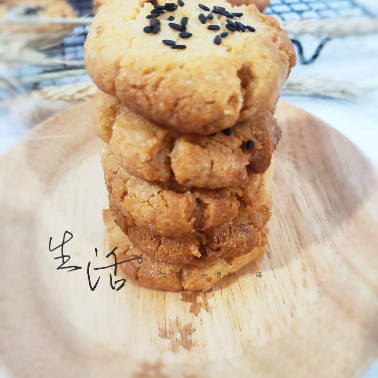 轻轻一按就碎掉的原味桃酥（不输猪油版）