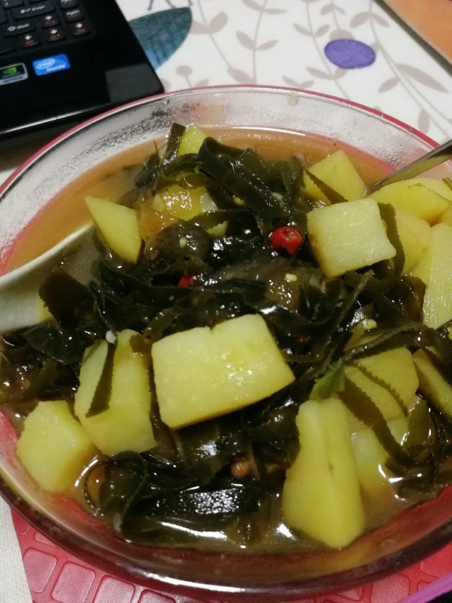 土豆炖海带