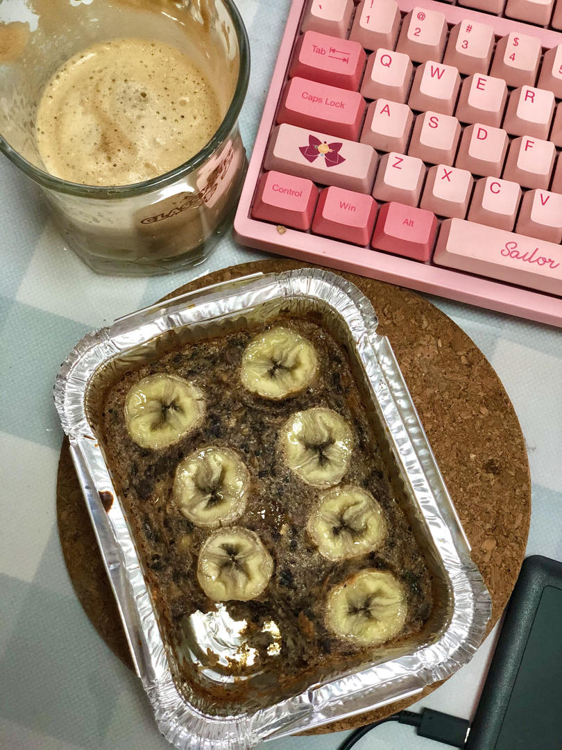 香蕉蓝莓烤燕麦