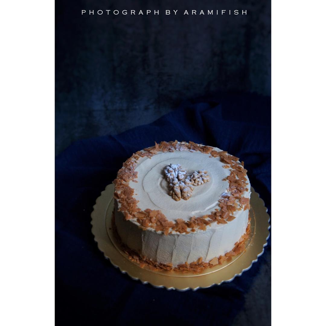 摩卡漩涡树桩造型蛋糕卷