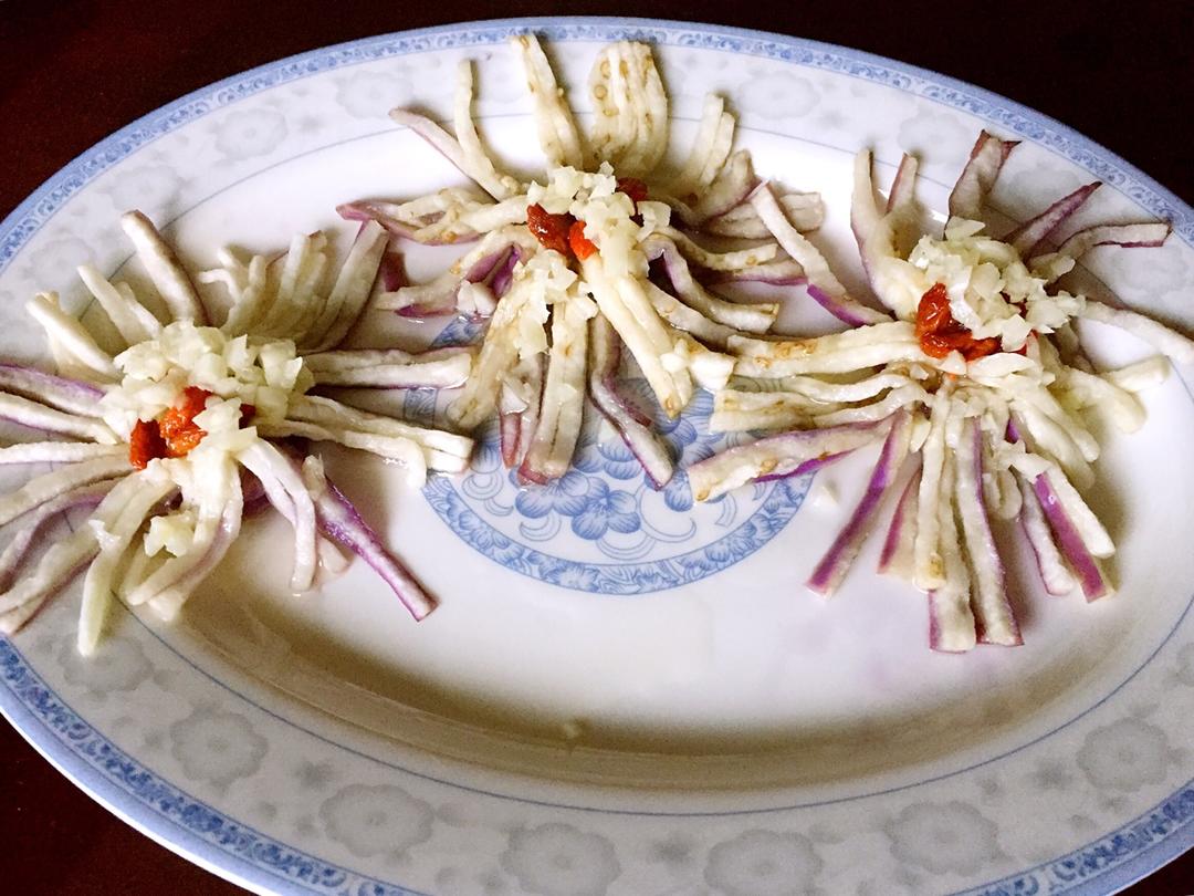 菊花茄子