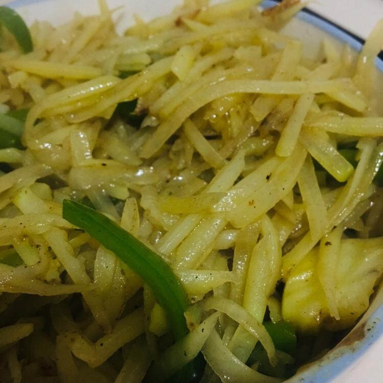 青椒土豆丝