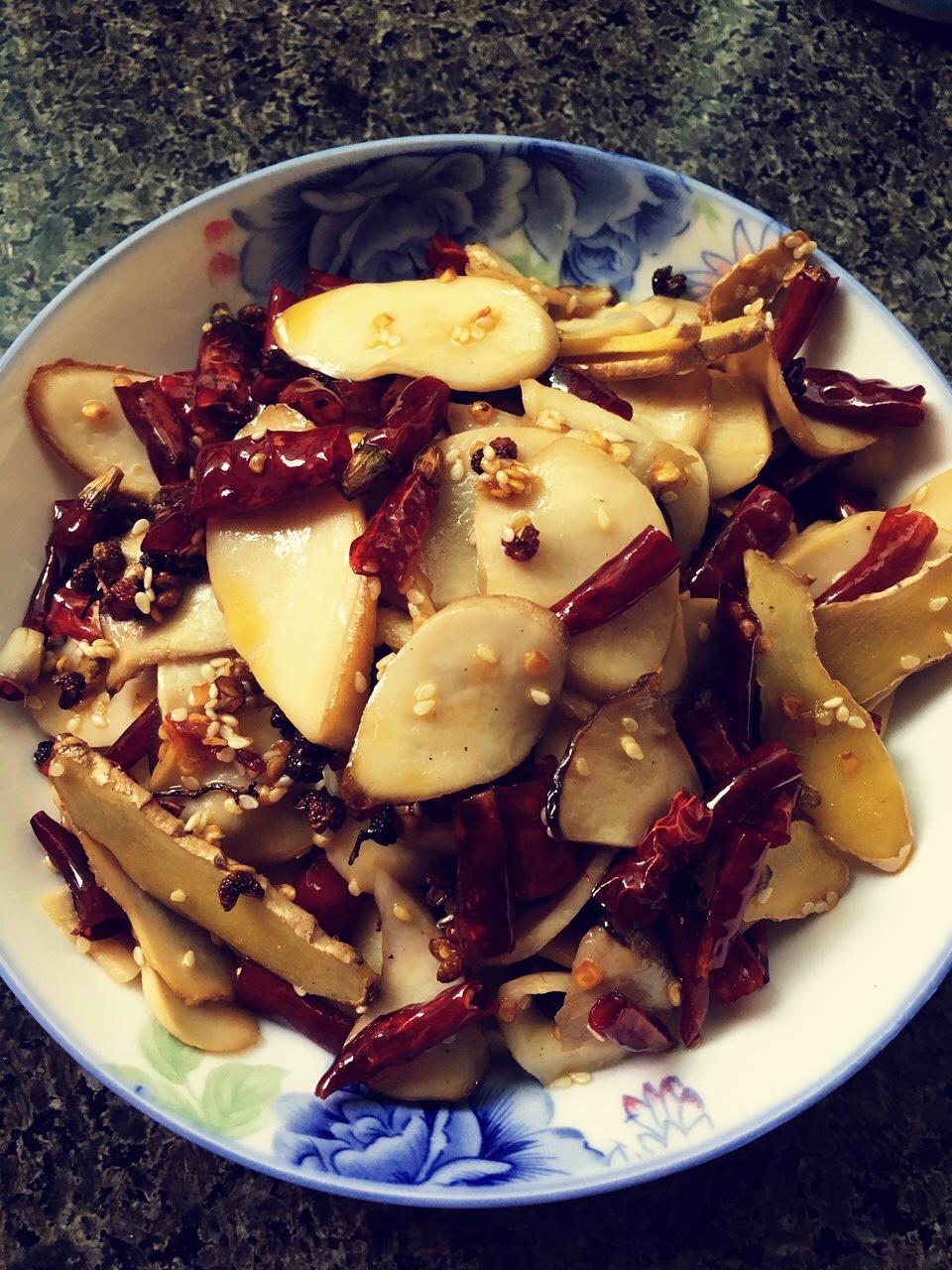 麻辣杏鲍菇的做法