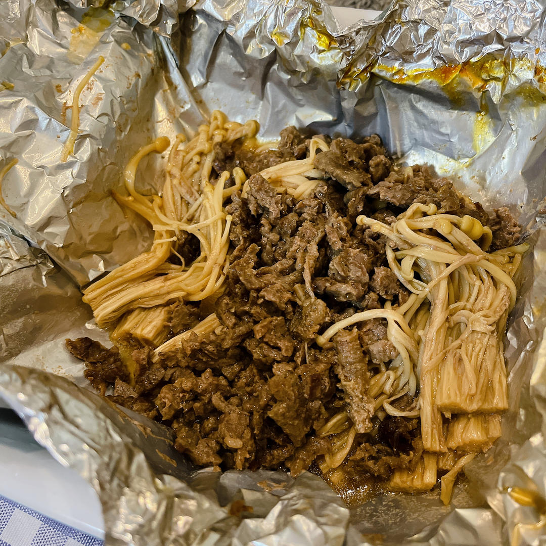 锡纸烤牛肉