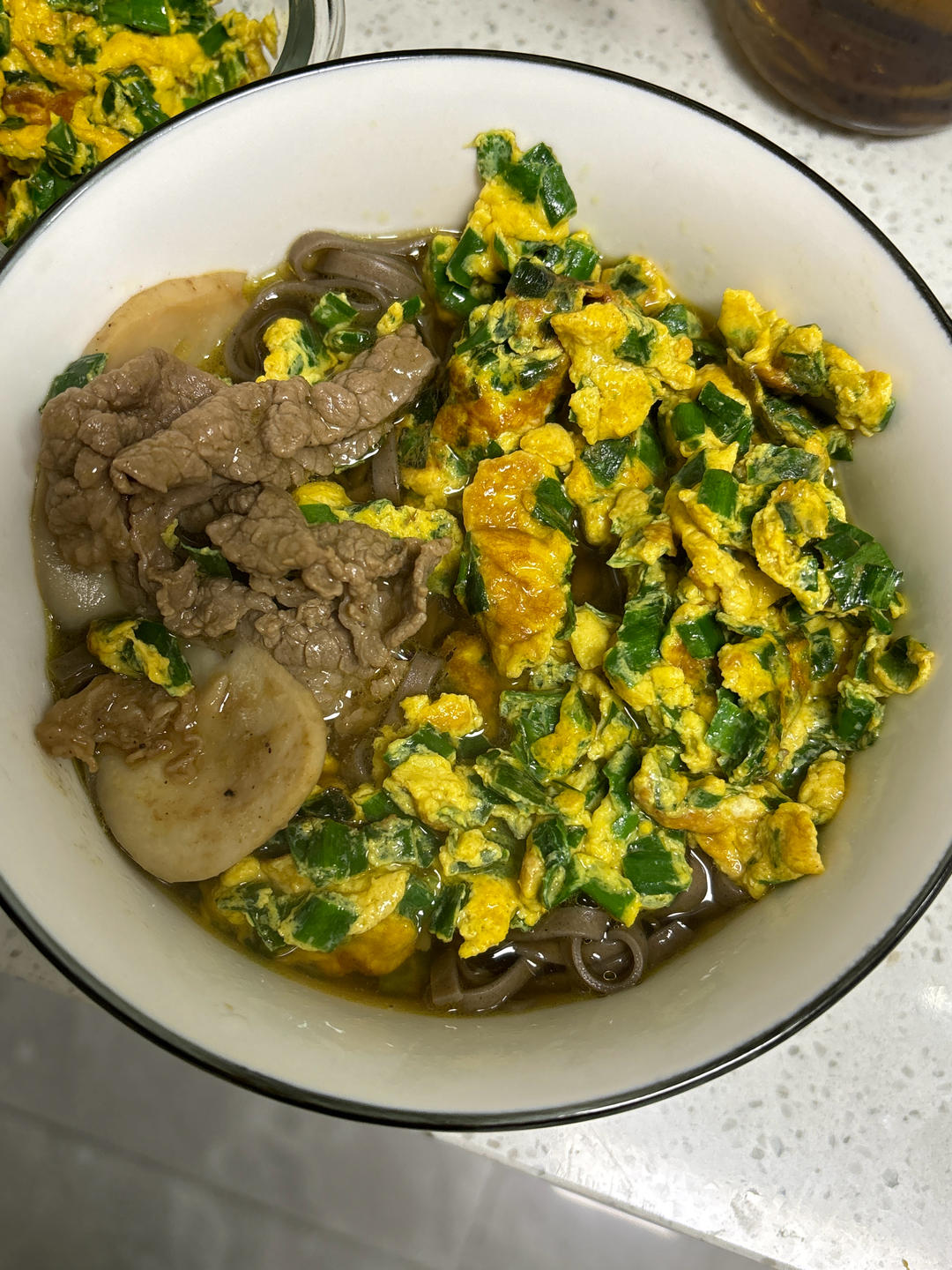 香喷喷的韭菜煎鸡蛋🍳