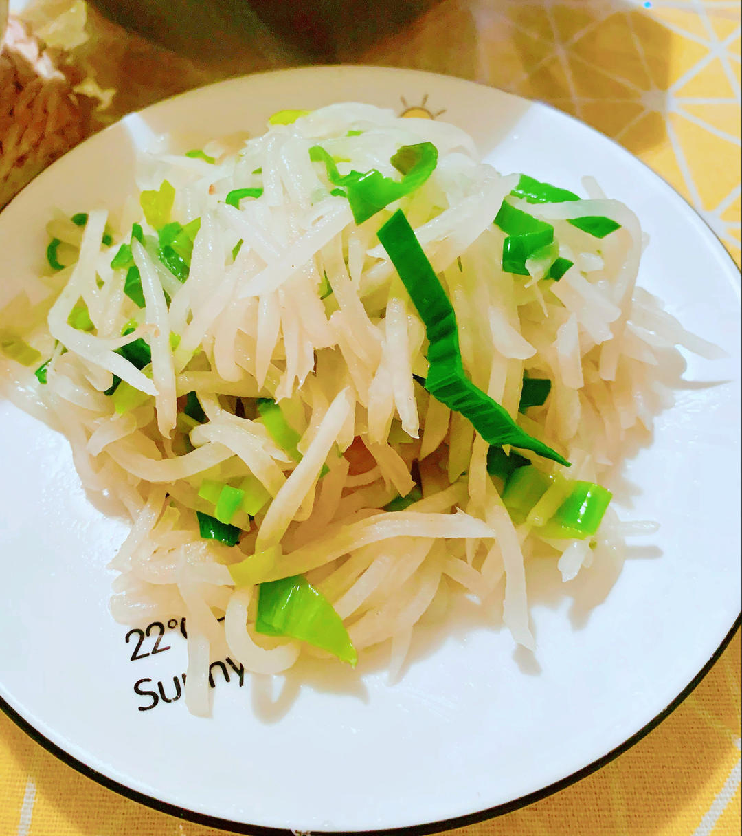 小虫虫1314做的清香可口清炒白萝卜丝