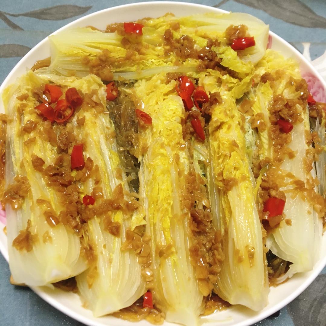 蒜蓉粉丝娃娃菜