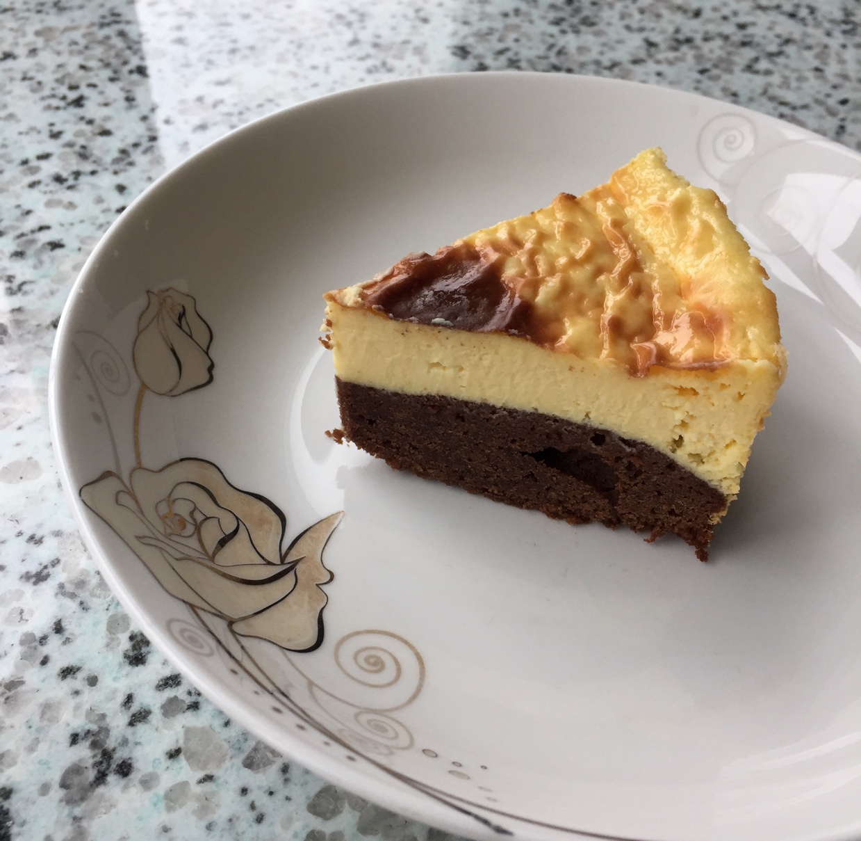 布朗尼芝士蛋糕