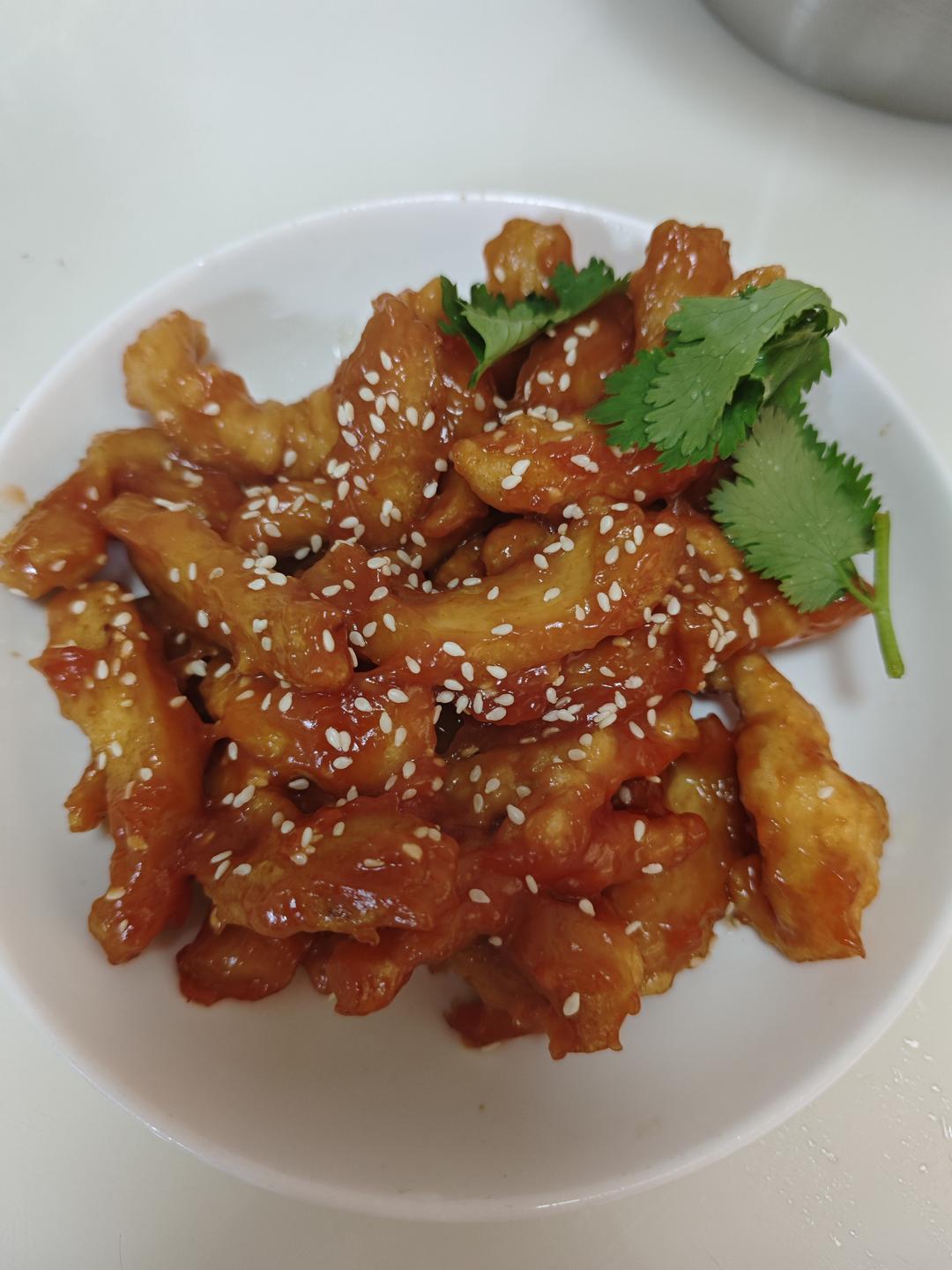 糖醋里脊（鸡胸肉）