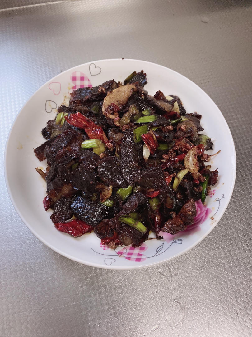 湘菜—辣椒炒腊牛肉
