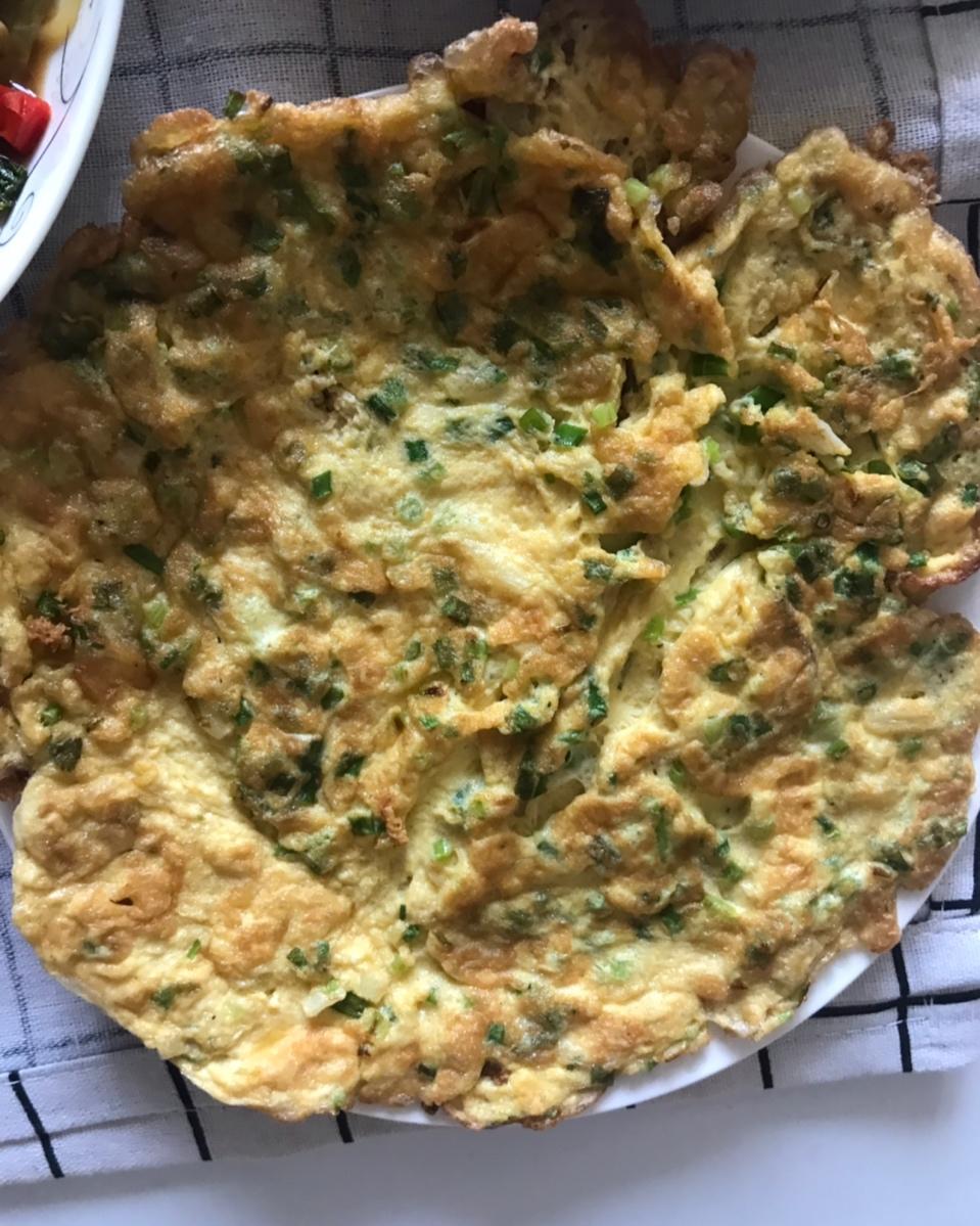 厨师长教你：“小葱煎蛋”的家常手法，满满的小技巧，先收藏了